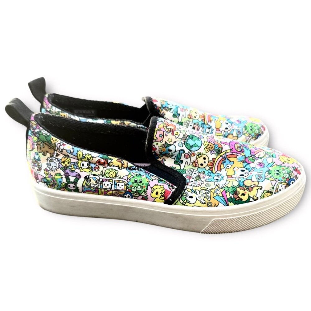 Skechers X Tokidoki: Poppy - Groovy Day Slip-On Shoes Limited Edition Sz 6.5 View 3
